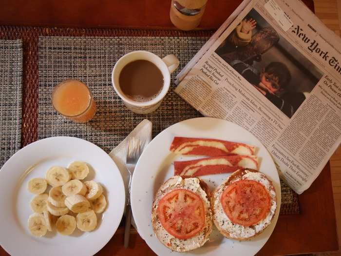 "What did you have for breakfast?" — Banana Republic, sales associate candidate