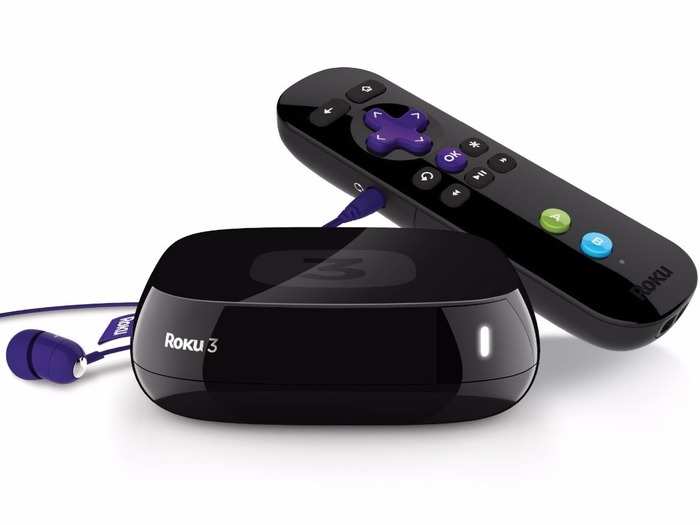 Get hundreds of channels with Roku.