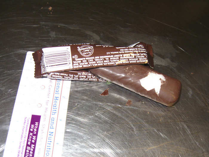 Customs agents became suspicious when they found a Long Beach man attempting to board a plane headed to Japan with an unusual amount of chocolate candy. All 45 candy bars were filled with methamphetamine.