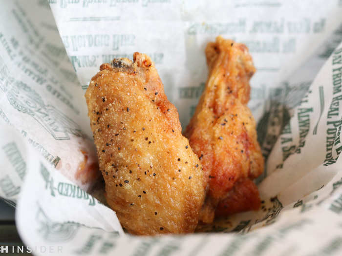 The Lemon Pepper wings are the most popular flavor after Original Hot. Which may be surprising, because, frankly, they sound gross.