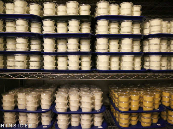 The Ranch dressing is also made fresh every day. The owner tells me some customers stop in just to buy little containers of it.