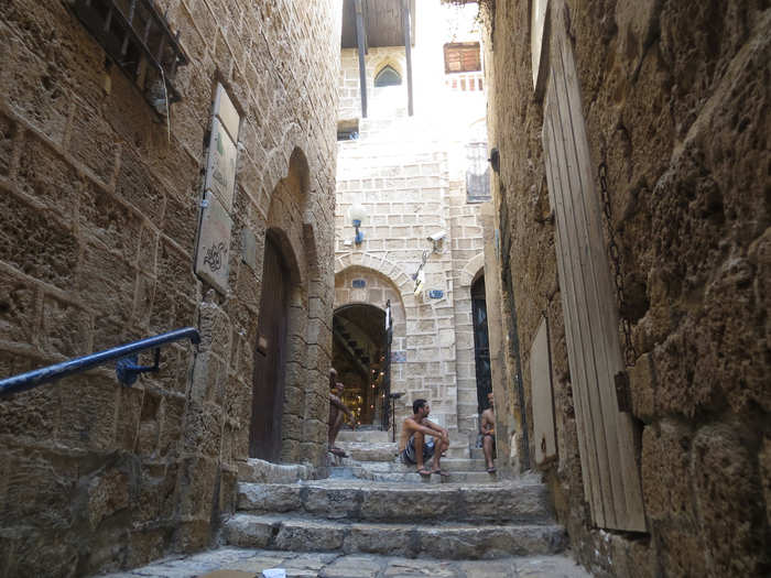 One section of Jaffa is the old walled city. Walk into it and you