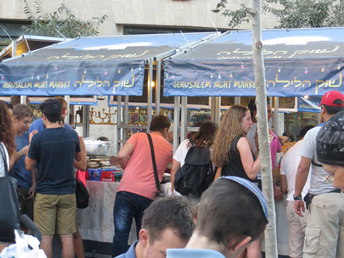 The weekend here is Friday and Saturday night, which means Thursday is party night. A business traveler in Jerusalem on Thursday night can head to the Mamilla Mall a short walk from the Old City, where you