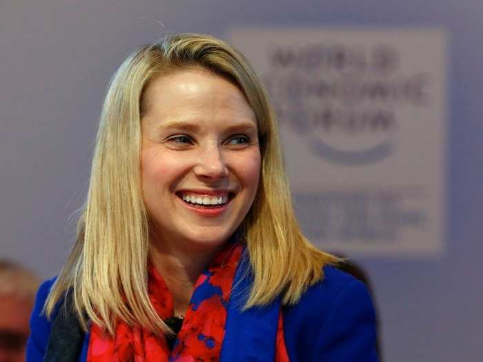 Yahoo CEO Marissa Mayer only gets about 4 hours of sleep.
