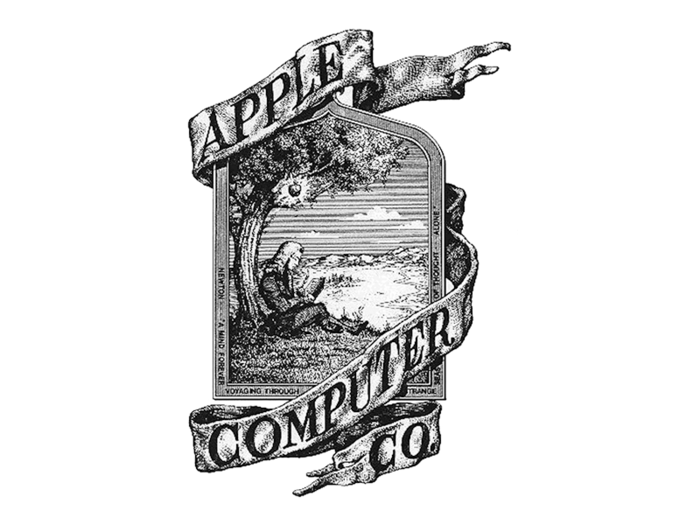 Wayne also hand-sketched the first-ever Apple logo.