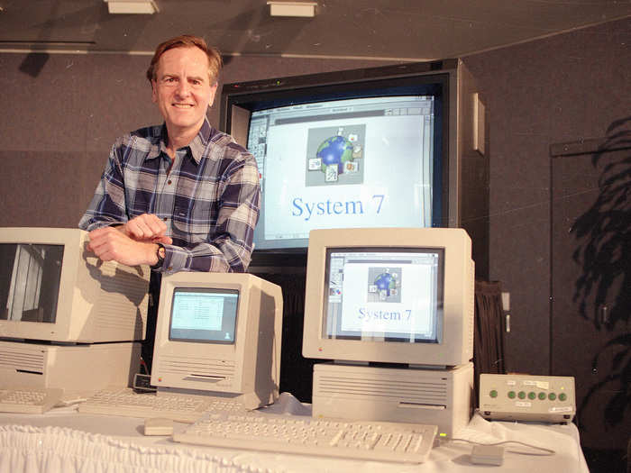 With Jobs gone, Sculley had a free hand at Apple. At first, things seemed great, and Apple introduced its PowerBook laptop and System 7 operating system in 1991. System 7 introduced color to the Macintosh operating system, and would stick around (with updates) until OS X was released in 2001.