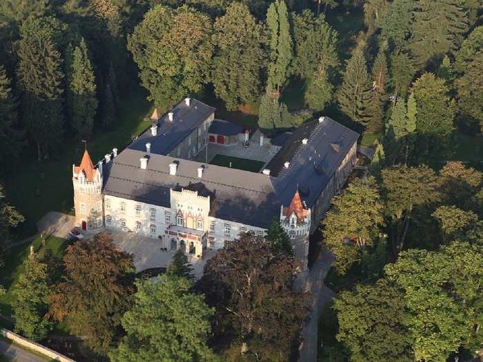 8. Built in the Vysocina region of the Czech Republic, the Chateau Heralec Boutique Hotel & Spa by L’Occitane is a 13th-century castle with 20 luxurious rooms. The largest by far is the King