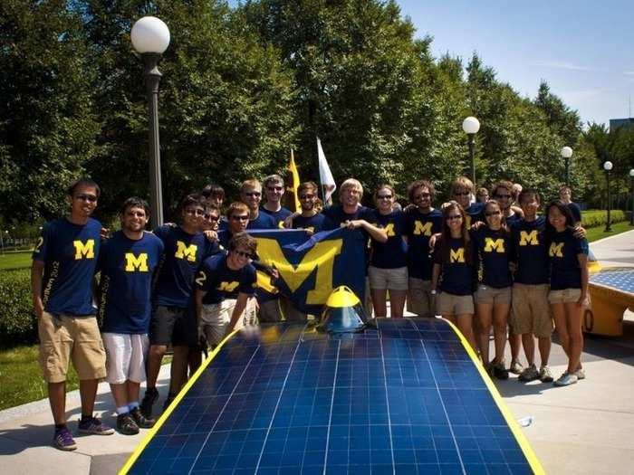 18. University of Michigan at Ann Arbor