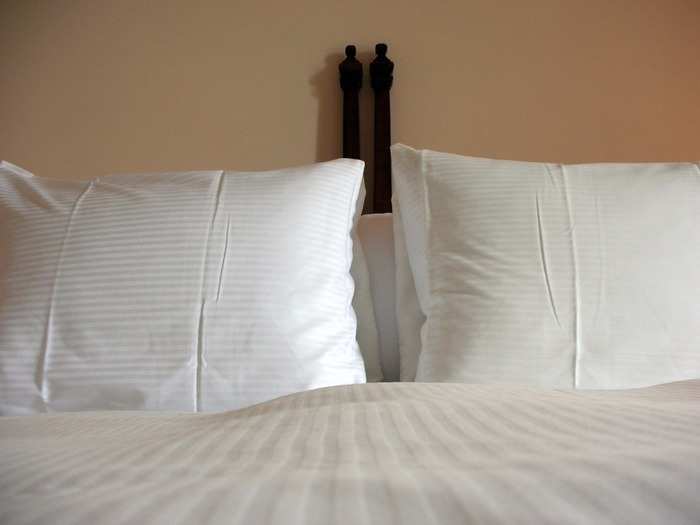 9. Uncomfortable pillows