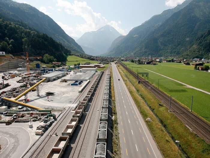 Most of this area—inhabited by approximately 111 million people—is relatively flat, except for Switzerland’s notorious Alps. The Gotthard Pass has proven itself as a vital link between Switzerland and Northern Italy for hundreds of years.