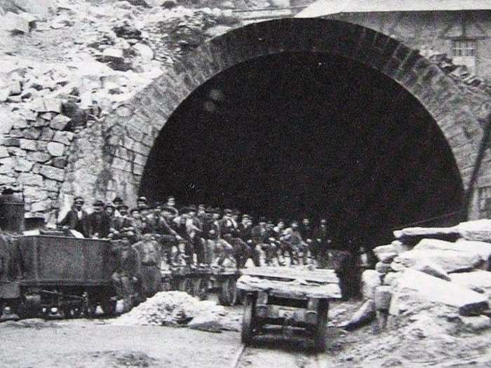 The first tunnel on the Gotthard axis, connecting Zurich and Milan by train, was completed in 1882 as a joint venture by Switzerland, Germany and Italy, all of which benefit from trade along the vital North-South route.