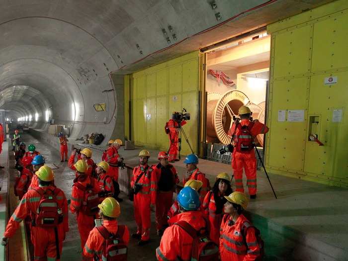 The Gotthard Base Tunnel will officially open with a festival in June 2016, but only a lucky 1,000 of the 500,000 festival-goers will have tickets for the first trip.