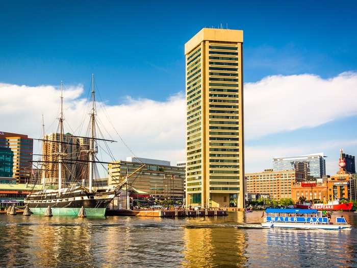 6. Baltimore, Maryland