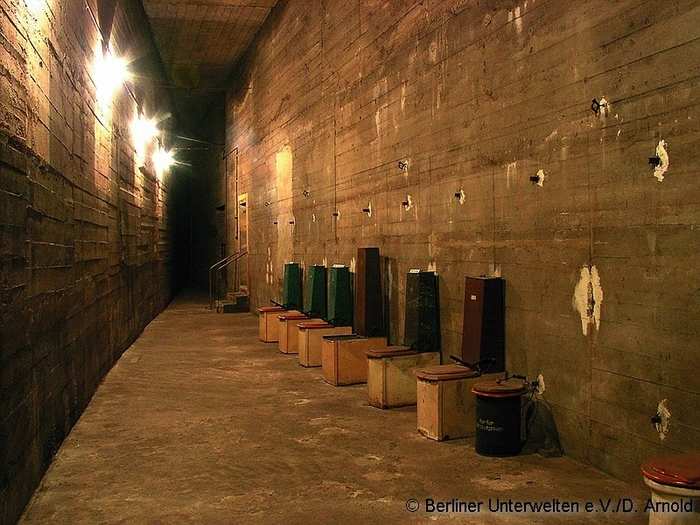 Through the doors is a vast network of abandoned tunnels. Tunnels that were a safe-haven for thousands of Berlin