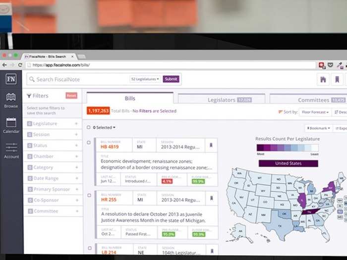 FiscalNote says it can predict the outcome of bills in Congress.