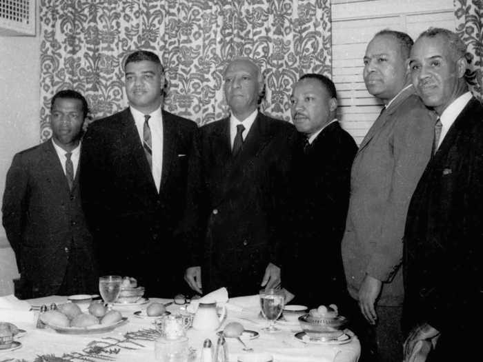 Six of the most prominent black leaders gathered in New York City on July 2 to plan a civil rights march on Washington.