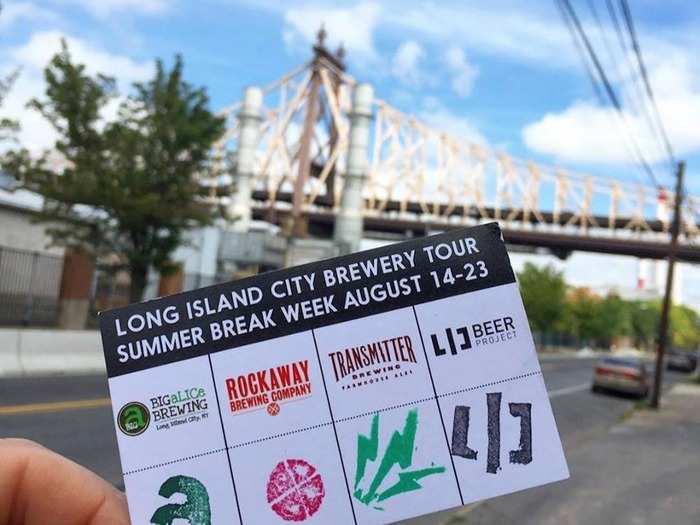 The borough is now also home to a whopping eight microbreweries and counting: SingleCut Beersmiths, Queens Brewery, LIC Beer Project, Transmitter Brewing, Finback, Rockaway Brewing, Bridge and Tunnel, and Big Alice.