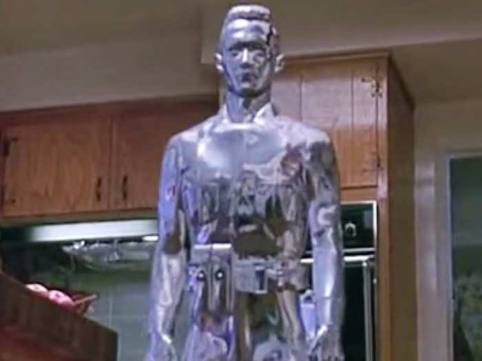 3. T-1000 of "Terminator 2: Judgment Day" (1991) made for one of the best villains of all time.