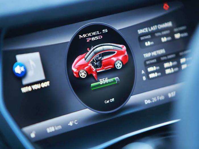 While some cars require a trip to your auto dealer for a software update, the Tesla Model S vehicles receive all of its updates wirelessly. Some of the updates include not only new features, but an update to the interface of the touchscreen.