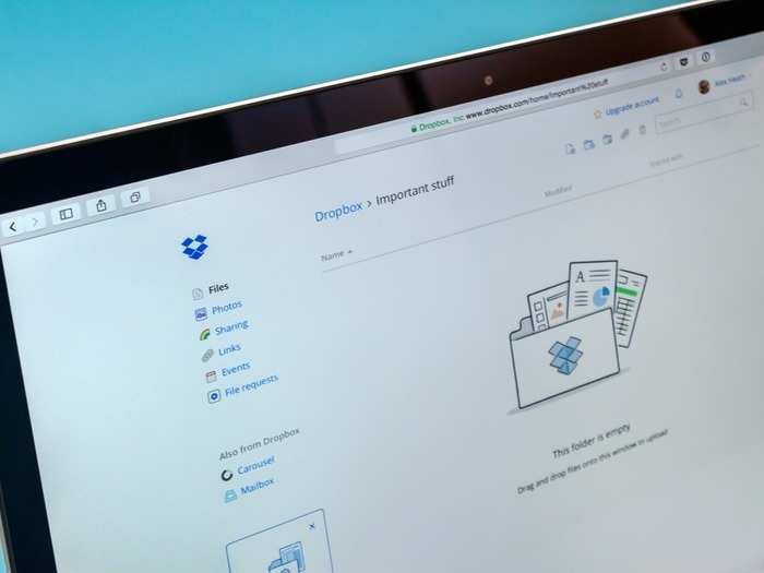 No. 5: Dropbox, growth rate: 21.7%