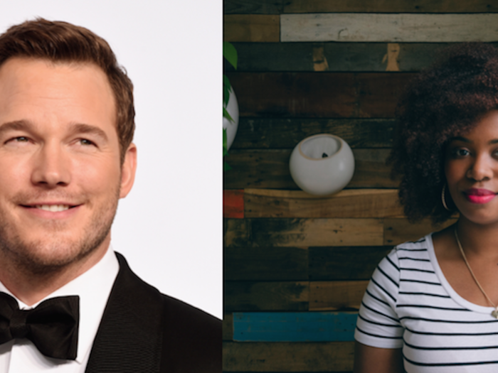 Akilah Hughes would team up with "Jurrassic World" actor Chris Pratt.