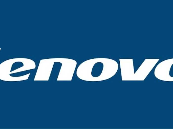 In June, Lenovo swapped out its old italic blue logo.