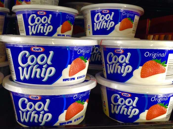 Cool Whip — not whipped cream