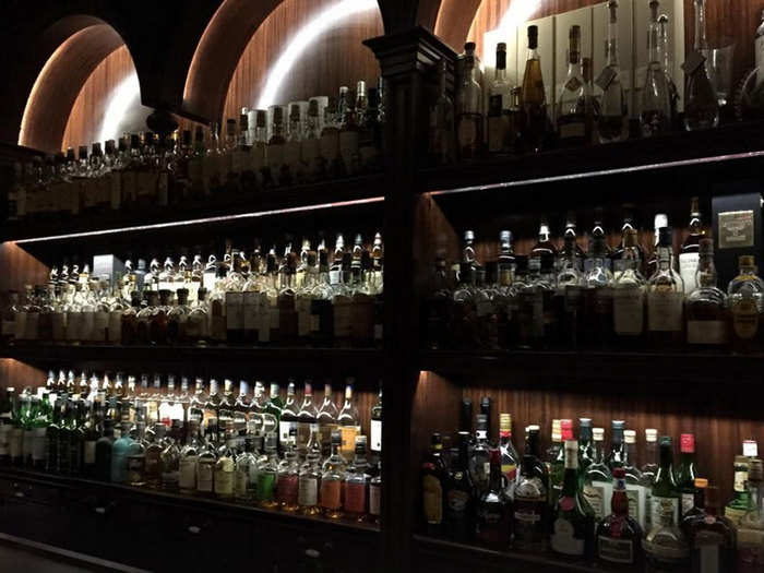 China’s Bar Constellation, located in Shanghai, is a paradise for whiskey lovers. The bar hosts over 300 single malts to choose from as well as an extensive cocktail list.