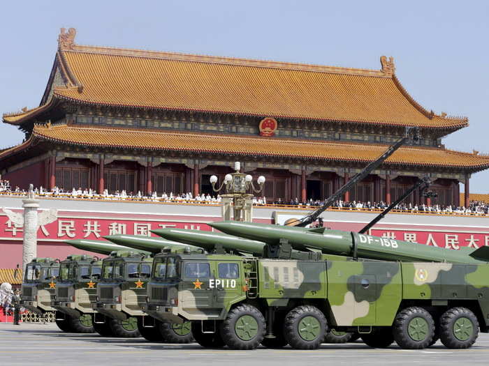 The display of domestically produced weapons signals a dramatic shift for China. The country recently became the third largest arms exporter in the world.