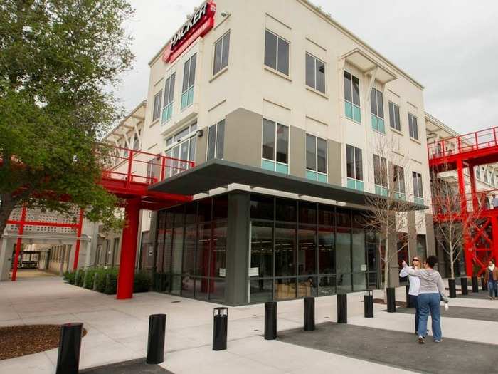 "The Aquarium" — Also called the Fish Bowl, the conference room where Mark Zuckerberg and executives met was nicknamed for its ability to peer in at the "animals." Zuckerberg played along with the joke and eventually hung a sign to ask visitors not to take pictures of them inside The Aquarium.