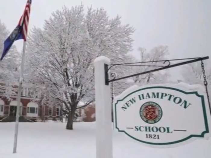 45. (TIE) New Hampton School