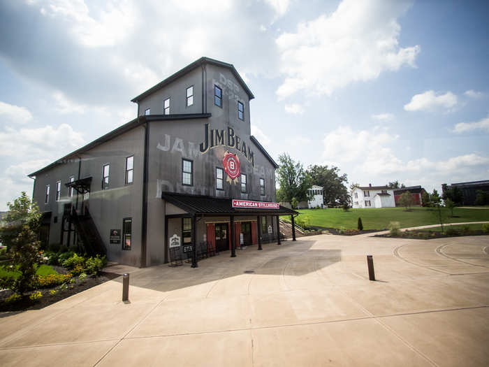 The current building is a replica of the 1940s stillhouse, and still features that building