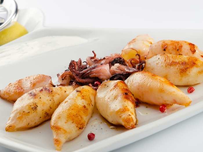 Chipirones are small squids that are usually fried or grilled whole to offer a healthy and delicious snack.