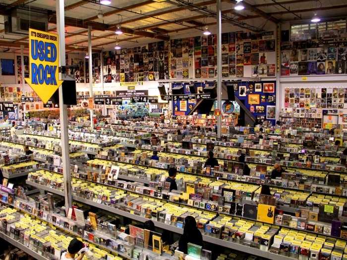 Its original location might be in Berkeley, California, but the Amoeba Music in Los Angeles hosts a massive collection of rare vinyls, CDs, posters, and music memorabilia.