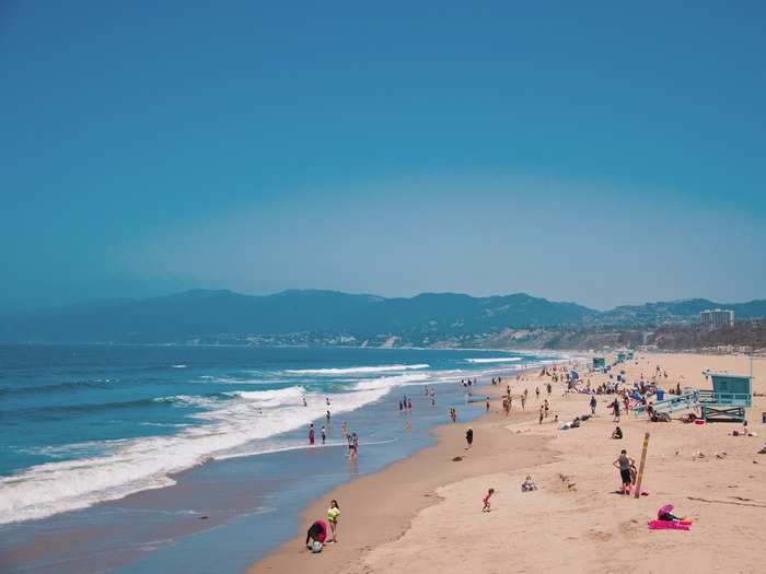 Make sure to take a dip in one of the many beaches. Zuma Beach is known for its clear waters, though there