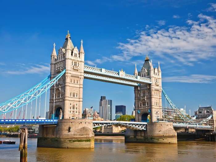 A trip up to the Shard — the highest building in London — will set you back $40. For a fraction of that price ($12) you can wander the walkway of the city