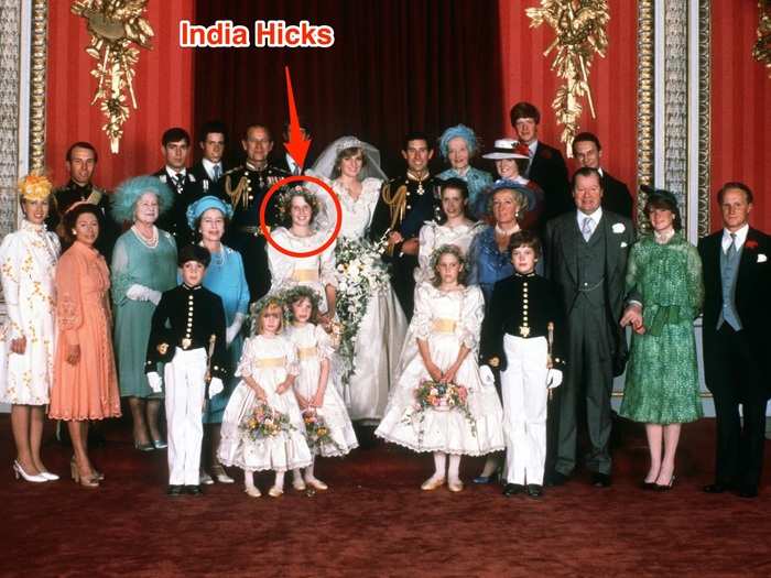 Hicks is part of the British royal family, a second-cousin to Prince Philip. His sister, India Hicks, was actually one of Princess Diana