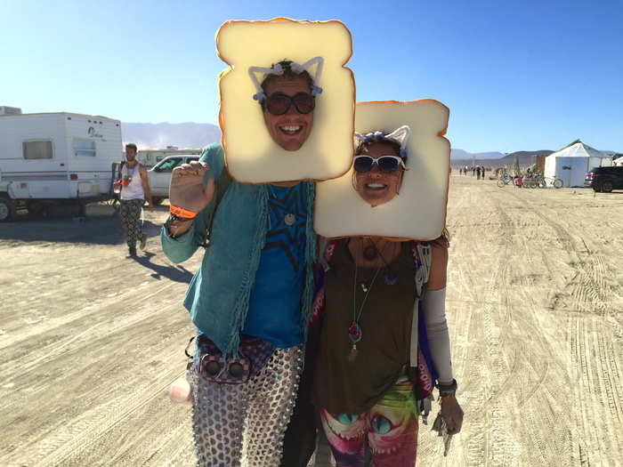 These people were dressed as "inbred cats." Get it?!