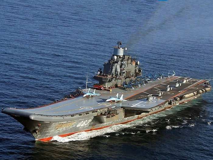 The Admiral Kuznetsov is Russia