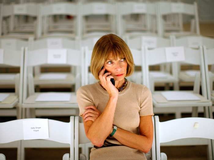 Wintour has now attended more than 3,000 fashion shows on behalf of Vogue. She has an annual clothing budget that