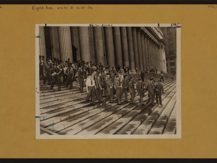 The architecture firm McKim, Mead & White built it as a companion to the original New York Penn Station, which was originally built in 1910 and demolished in 1963.