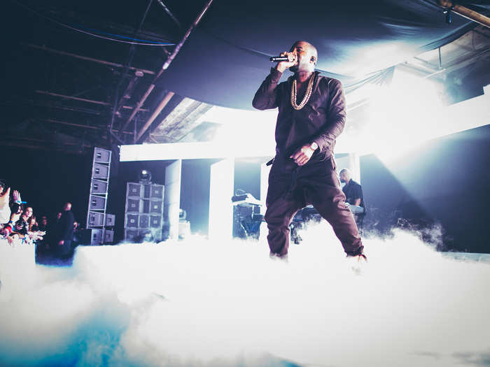 Kanye West performed there as a surprise during a Samsung event in 2013.