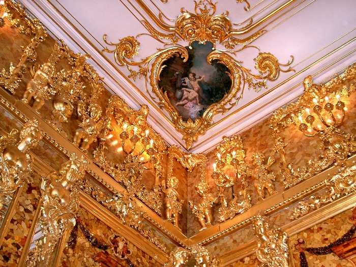 Especially the Amber Room, which is the palace