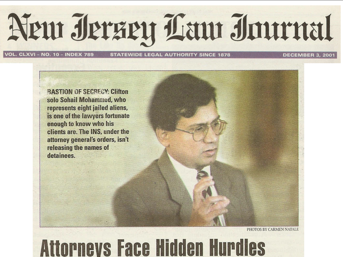 Almost immediately, the FBI began arresting hundreds of Muslim illegal immigrants nationwide, handing them off to the immigration authorities in Newark for deportation. But the cases were all being handled in secret — right across the street from my office.