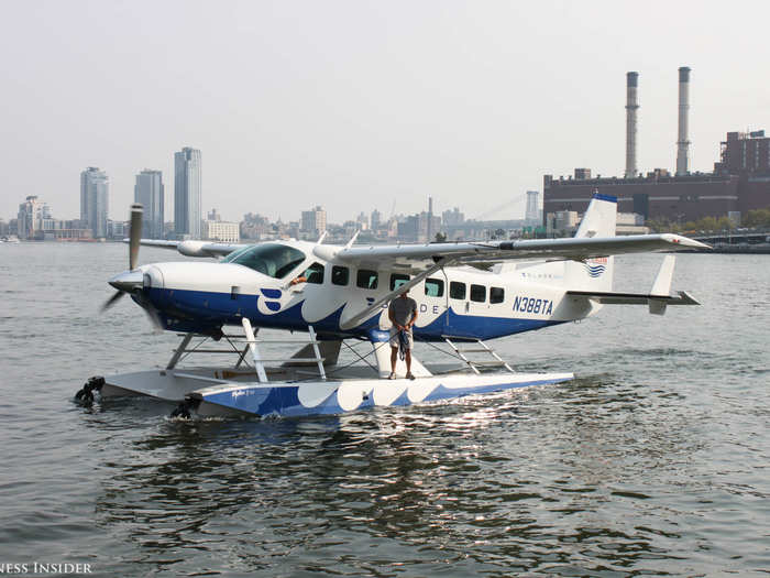 In addition to its four types of helicopters, Blade added four seaplanes to its fleet this summer, a service it calls Blade Aqua.