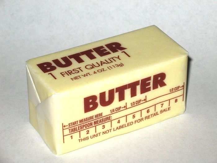 Butter: Optional