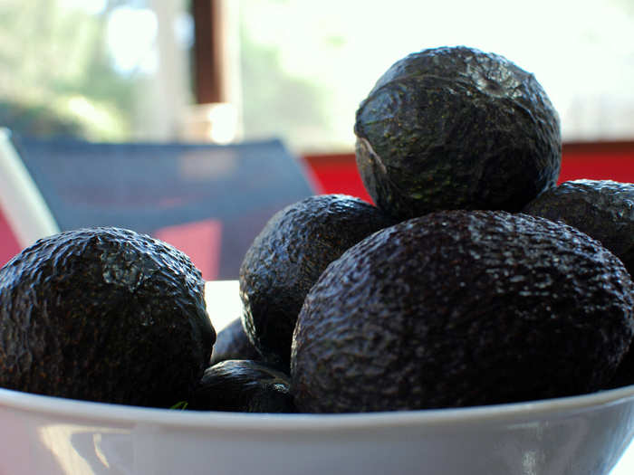 Avocados: Not unless they