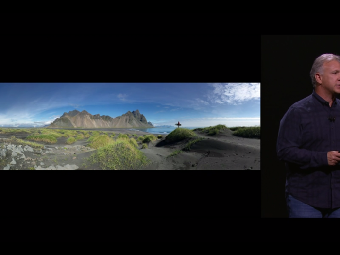 Panoramas are now even more detailed in the iPhone 6S. This is a whopping 63-megapixel panorama photo — you can barely see any stitching effects at all.