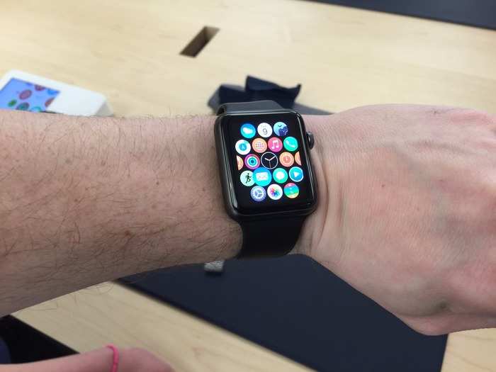 The way the Apple Watch