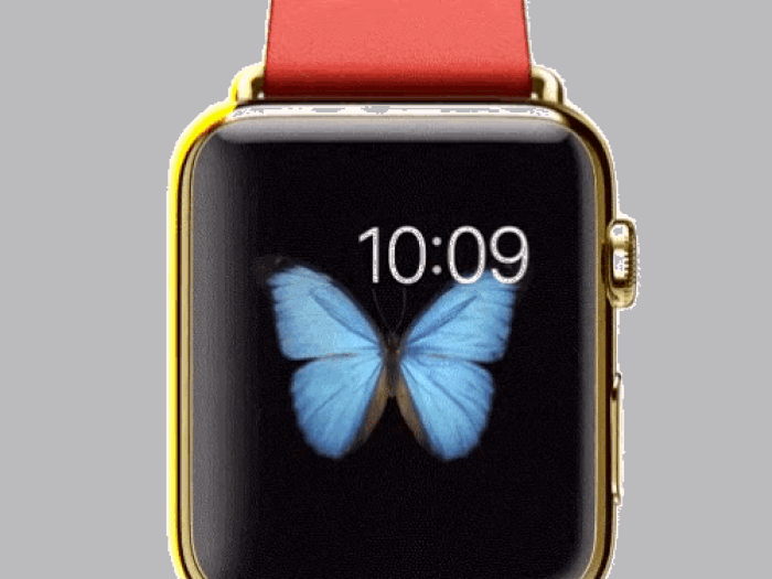 Why it looks like the screen on your Apple Watch has no borders: